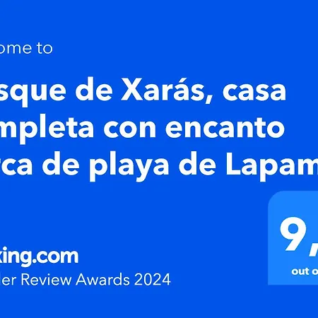 Vakantiehuis Bosque De Xaras, Casa Completa Con Encanto Cerca De Playa De Lapaman Marín