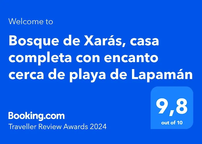 Vakantiehuis Bosque De Xaras, Casa Completa Con Encanto Cerca De Playa De Lapaman Marín