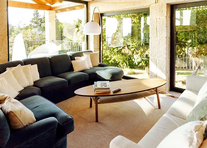 Vakantiehuis Bosque De Xaras, Casa Completa Con Encanto Cerca De Playa De Lapaman Marín